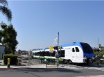 Heading away from Seventh St Grade Crossing